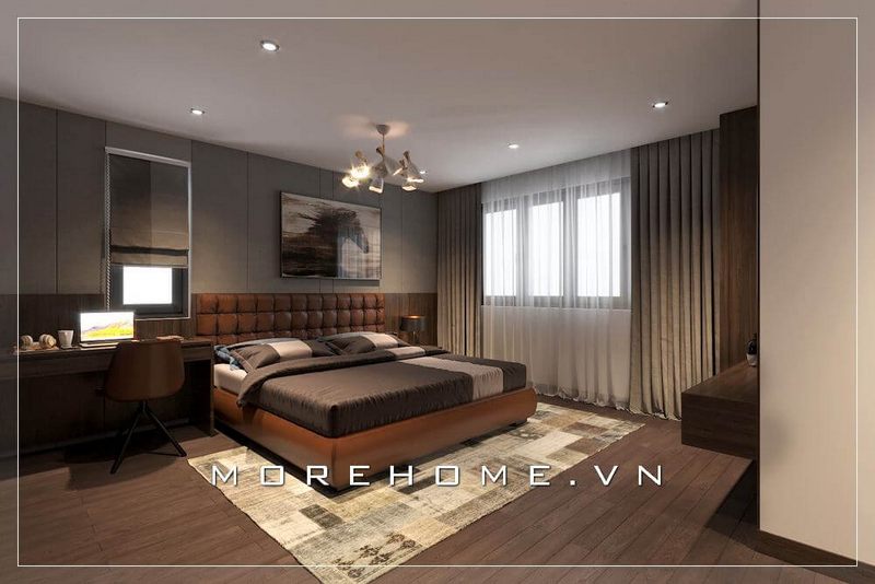 Giường ngủ bọc da hiện đại khung gỗ công nghiệp phù hợp với mọi không gian phòng ngủ chung cư, biệt thự, nhà phố...